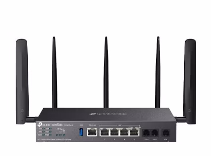 TP-Link Omada DR3650v-4G 4G+ Cat6 AX3000 Gigabit Desktop DSL Gateway