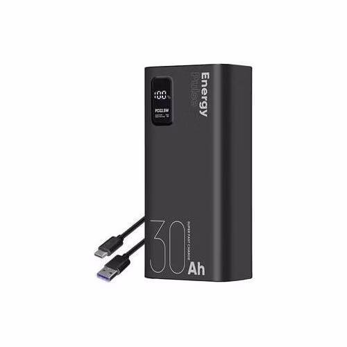 OBAL:ME EnergyPulse Powerbanka 30000mAh 22.5W Black