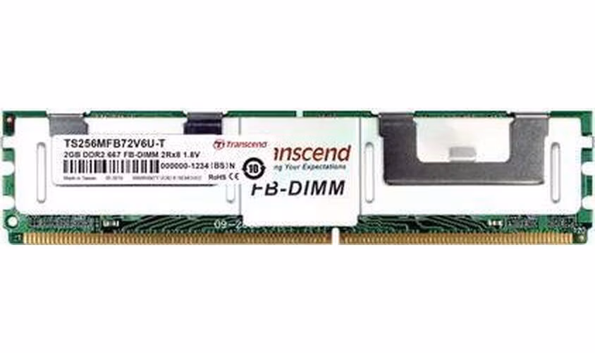 Transcend paměť DDR2 2GB 667MHz FB-DIMM 2Rx8