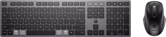 HP Kombinovaná nabíjecí bezdrátová klávesnice a myš HP 720 pro více zařízení