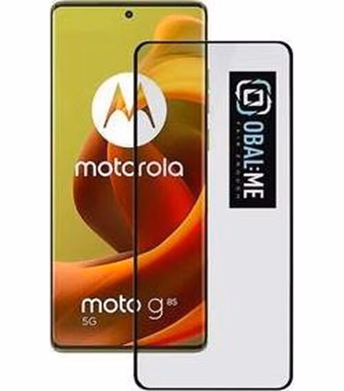 OBAL:ME 5D Tvrdené Sklo pre Motorola G85 Black