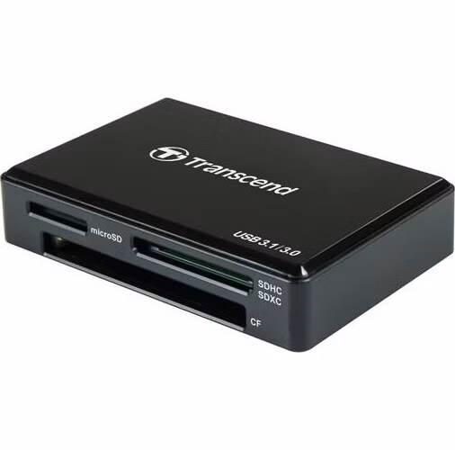 Čítačka kariet TRANSCEND RDC8K2, USB 3.1 Multifunkčná čítačka kariet Gen1 All-in-1, typ C