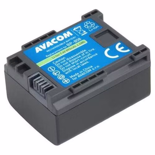 Avacom náhradní baterie Canon BP-808 Li-ion 7.4V 890mAh 6.6Wh