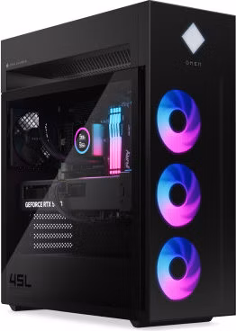 HP OMEN 45L GT22-3582nc/Ultra 9 285K/64GB/2TB SSD/GF RTX 5080 16GB/W7/1000W/WC/3y/WIN 11 Home/black