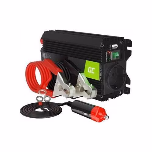 Green Cell Power Inverter PRO 24V to 230V 300W/600W Modified sine wave