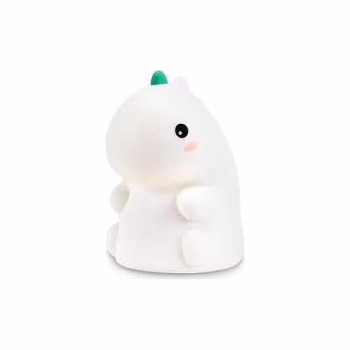 CONNECT IT DINOSAURUS dětské noční světlo, dotykové, 3 úrovně osvětlení, baterie 1200 mAh, bílá