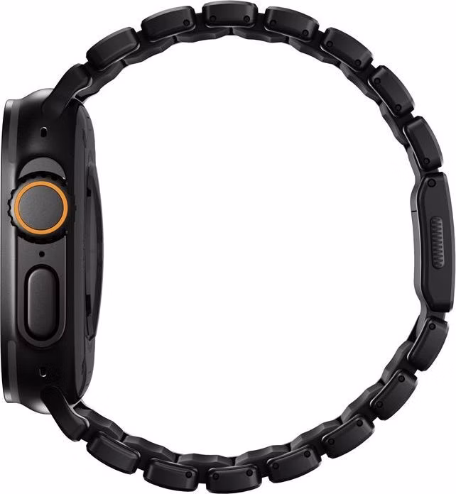 Nomad remienok Stratos pre Apple Watch 44-49mm - Black/Black Hardware