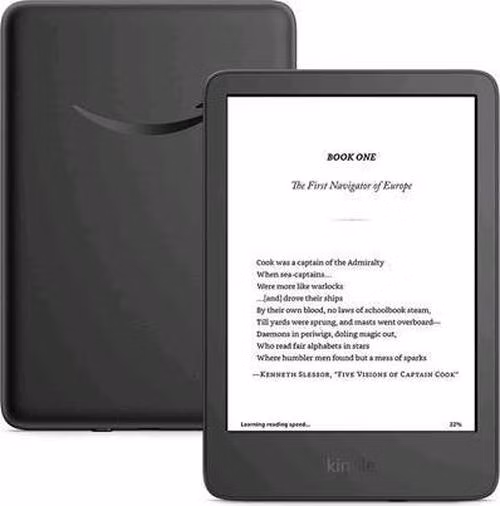 E-book Amazon Kindle Touch 2024 (16 GB), čierna, s reklamou