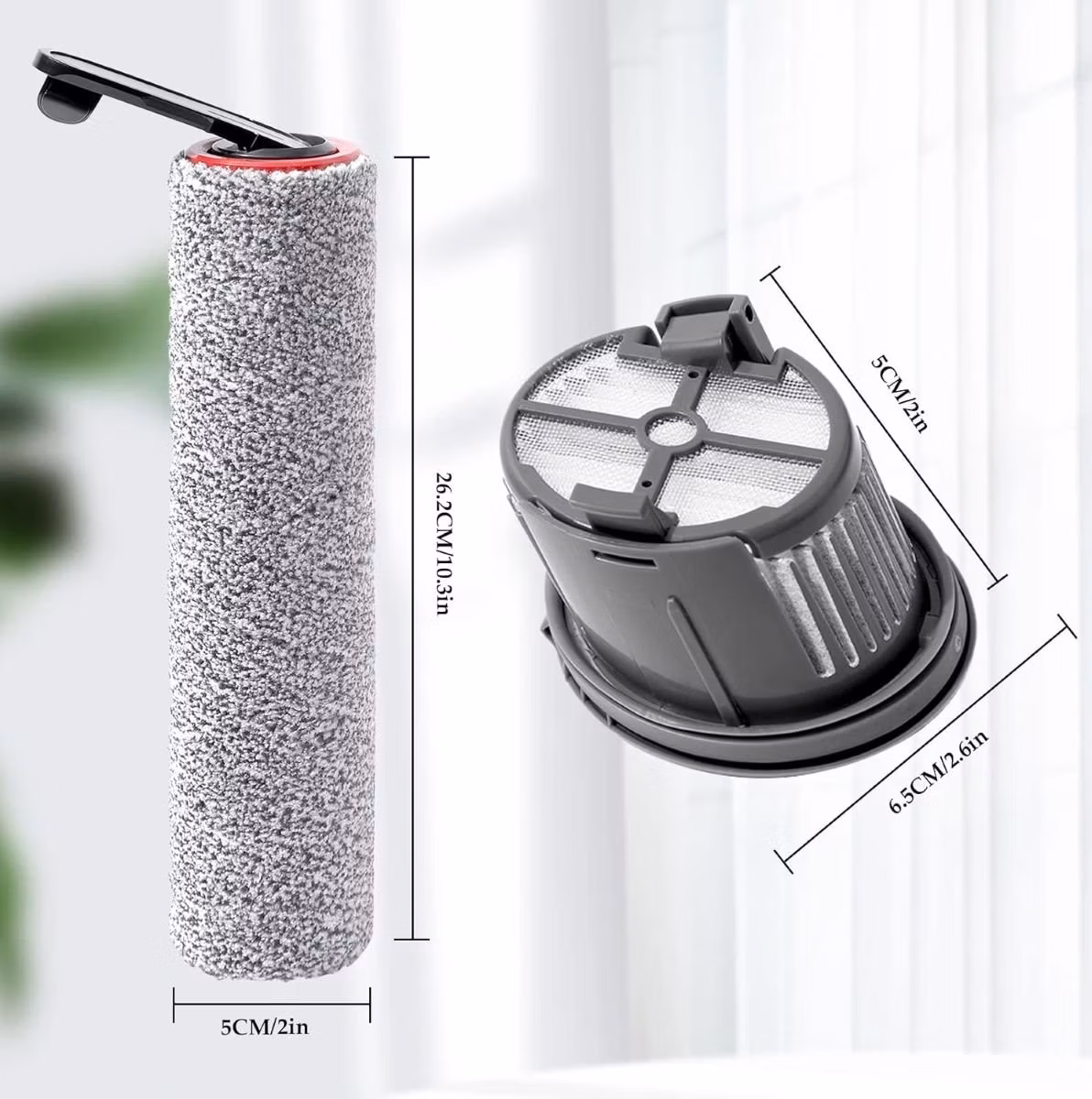 Dreame nahradny filter a kefa pre H14 a H14 Pro