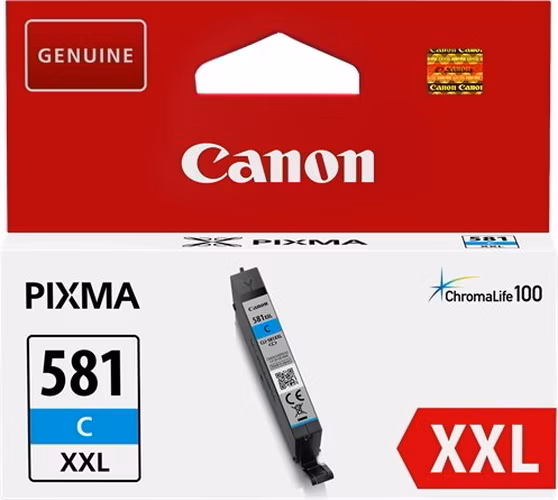 Canon inkoustová náplň CLI-581XXL/ azurová/ 11,7 ml