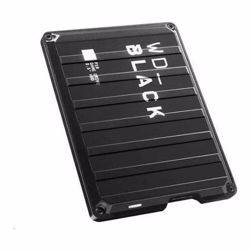 WD BLACK P10 Game Drive 4TB, BLACK, 2.5", USB 3.2