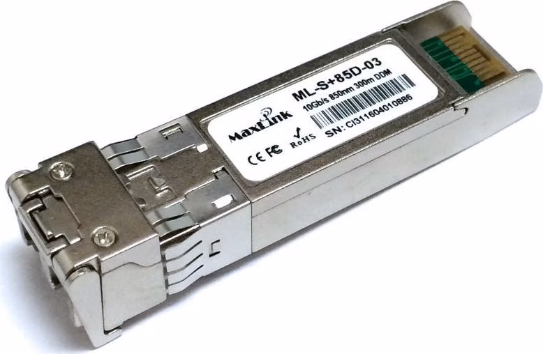 MaxLink 10G SFP+ optický modul, MM, 850nm, 300m, 2x LC konektor, DDM