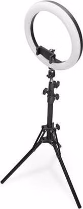 DIGITUS LED kruhové světlo 10", výsuvný stativový stojan
