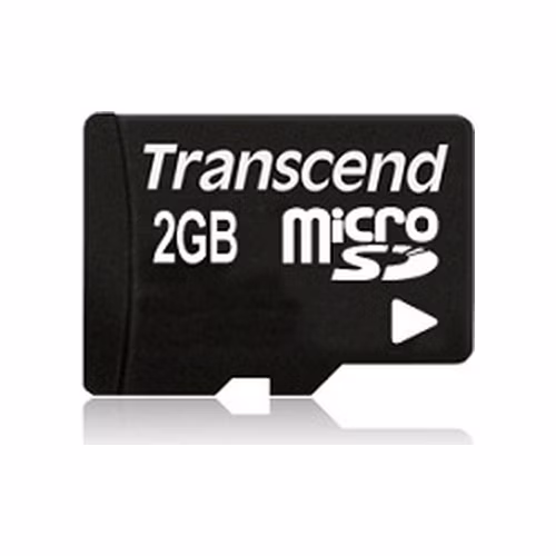 Transcend 2GB microSD paměťová karta (bez adaptéru)