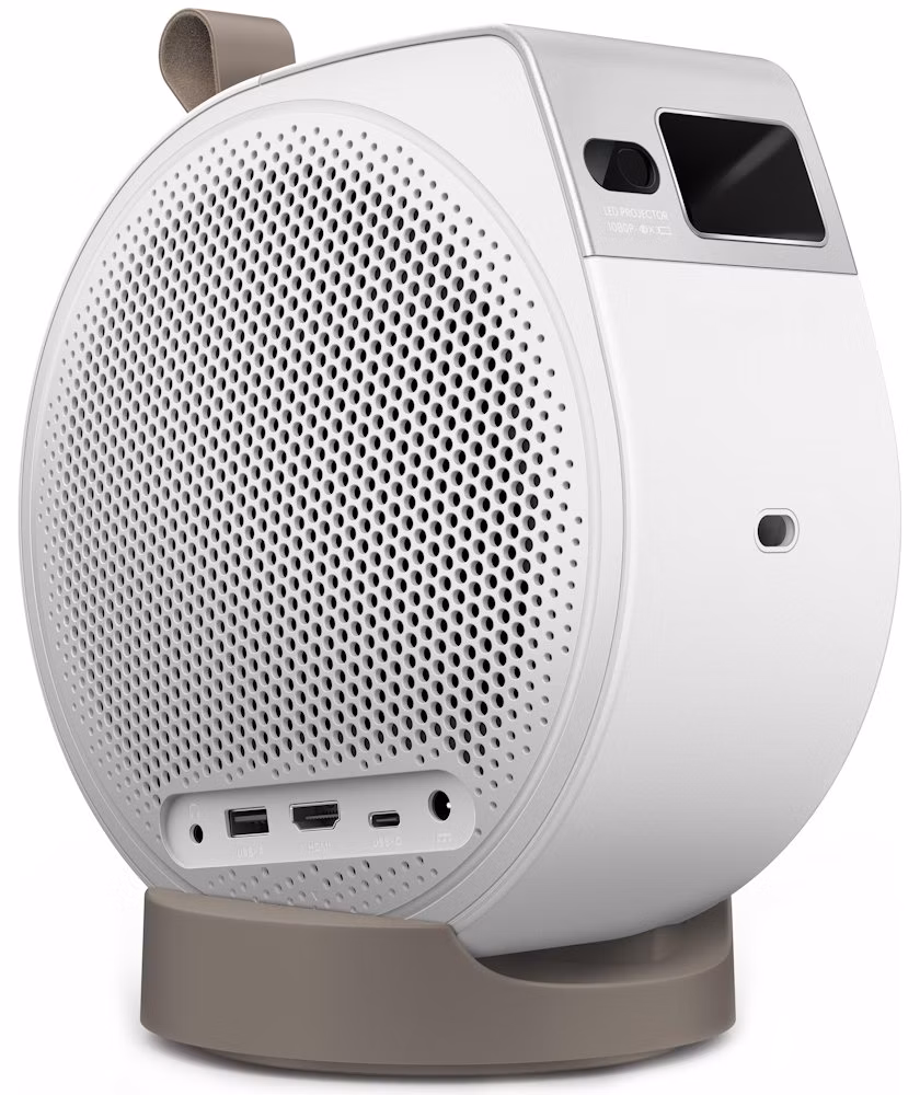 BenQ DLP Projektor GV32 FHD/500 ANSI lm/100 000:1/HDMI/USB-A/USB-C/BT/Wi-Fi/Repro/Android 11 přenosný chytrý proj pro domácí kino