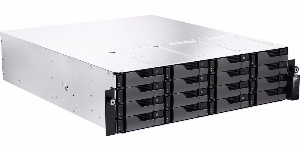 Asustor NAS AS7216RDX+RAIL / 16x 2,5"/3,5" SATA III/ AMD Ryzen 7 3,8GHz / 16GB/ 2x1GbE + 2x10GbE/ red. zdroj