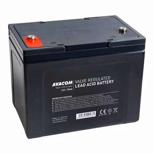 AVACOM baterie 12V 75Ah M6 DeepCycle (PBAV-12V075-M6AD)