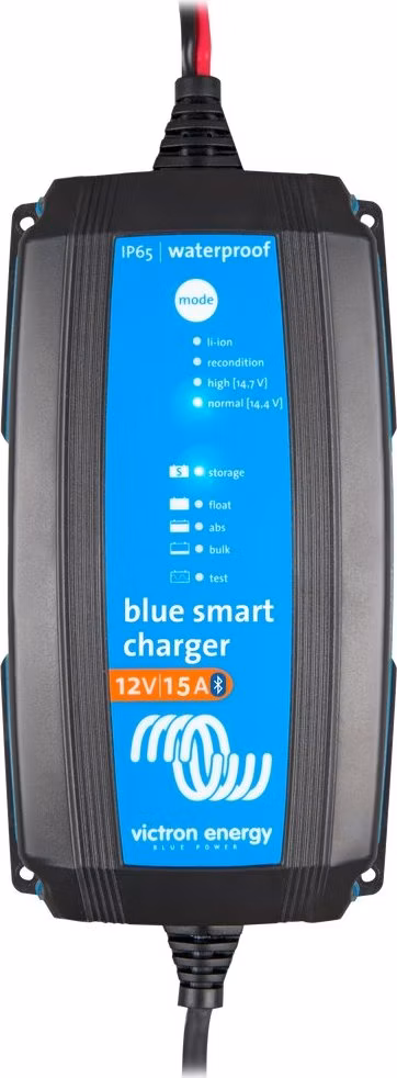 Victron BlueSmart IP65 chytrá nabíječka baterií 12V/15A + DC konektor
