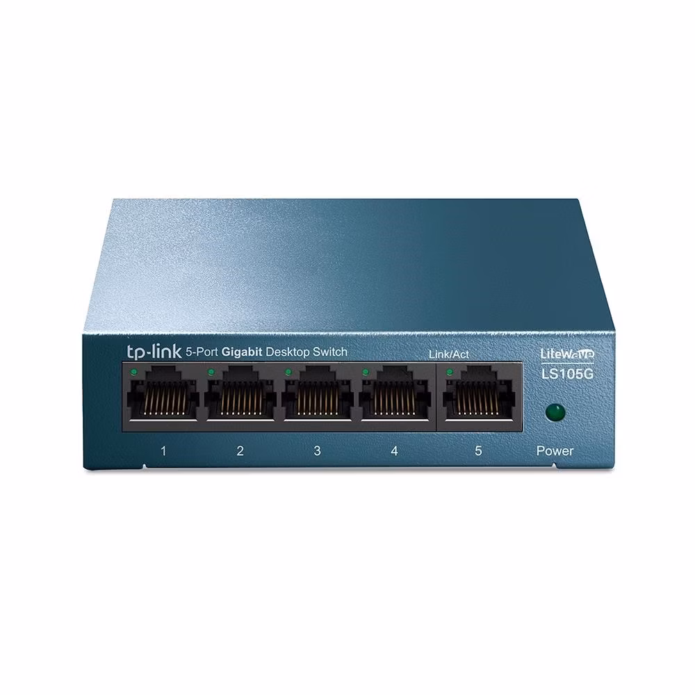TP-Link LiteWave switch LS105G v4.4 (P/N:1700000498) (5xGbE, fanless)