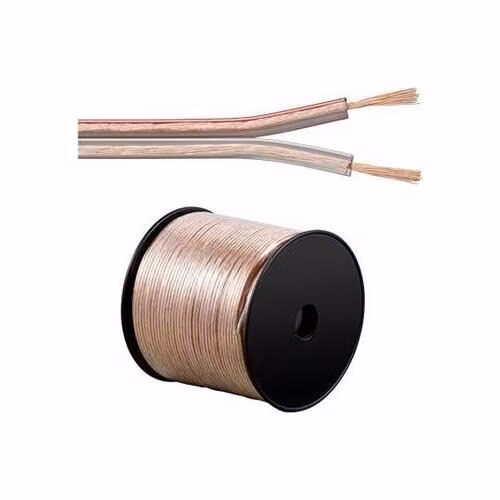 PremiumCord Kabely na propojení reprosoustav 100% CU měď 2x2,5mm 1m - délka na přání