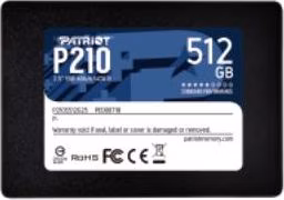 PATRIOT P210/512GB/SSD/2.5"/SATA/3R