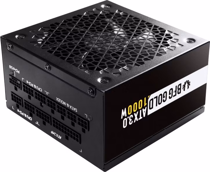 BitFenix zdroj BFG Gold / ATX3.0 / 1000W / 135mm fan / 80 Plus Gold / active PFC /  modulární