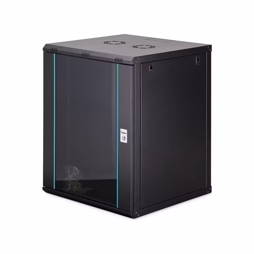 DIGITUS DN-37115 Nástěnná skříň 16U, Dynamic-N, 19", 600x600mm, nesmontovaná černá (RAL 9005)