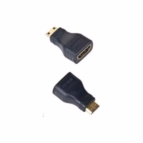 GEMBIRD Kabel red. HDMI na HDMI mini-C, F/M, zlacené kontakty, černá