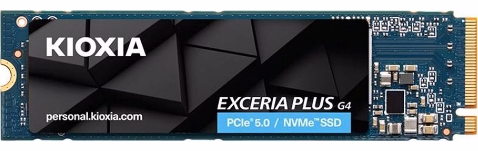 KIOXIA SSD EXCERIA PLUS G4 2TB, PCIe Gen5x4, M.2 2280, (R:10000/W:8200MB/s)