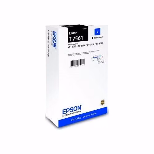 EPSON cartridge T7561 black (WF-8xxx)