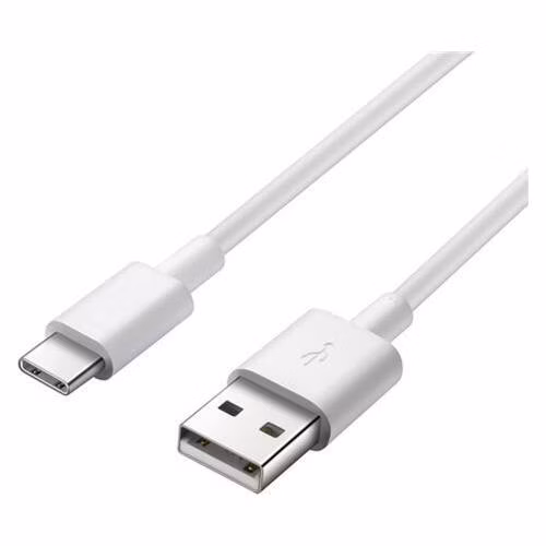 Kábel USB PREMIUMCORD 3.1 C/M - USB 2.0 A/M, rýchlonabíjací prúd 3A, 2 m, biela