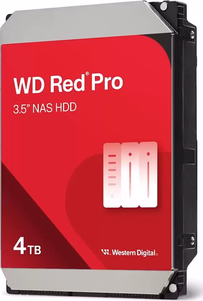 WD RED Pro 4TB / WD4006FFBX / SATA 6Gb/s / Interní 3,5"/ 7200 rpm / 256MB