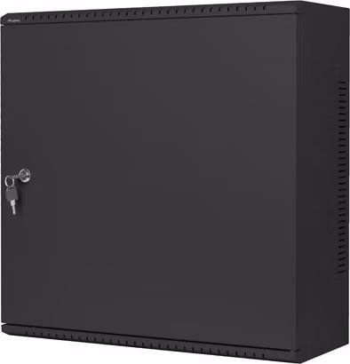 LANBERG 19" RACKOVÁ SKRIŇA PRE MONTÁŽ NA STENU 6U+3U/540X200 NÍZKOPROFILOVÁ ČIERNA (ZMONTOVANÁ)