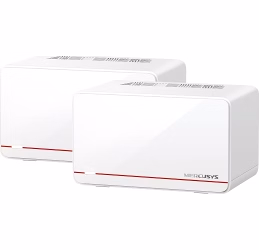 TP-Link Mercusys Halo H37BE(2-pack) WiFi systém, WiFi 7, BE6500, 2x 2,5GWAN/LAN, 1x GWAN/GLAN, 2ks v balení