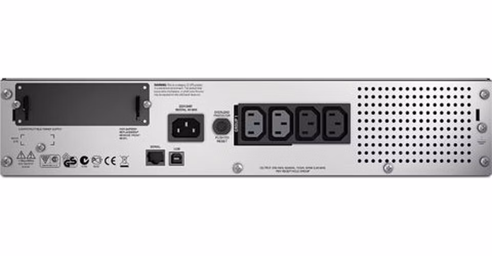 APC Smart-UPS 750VA (500W)/ 2U/ RACK MOUNT/ LINE-INTERAKTIVNÍ/ 230V/ LCD/ with Network Card (AP9631)