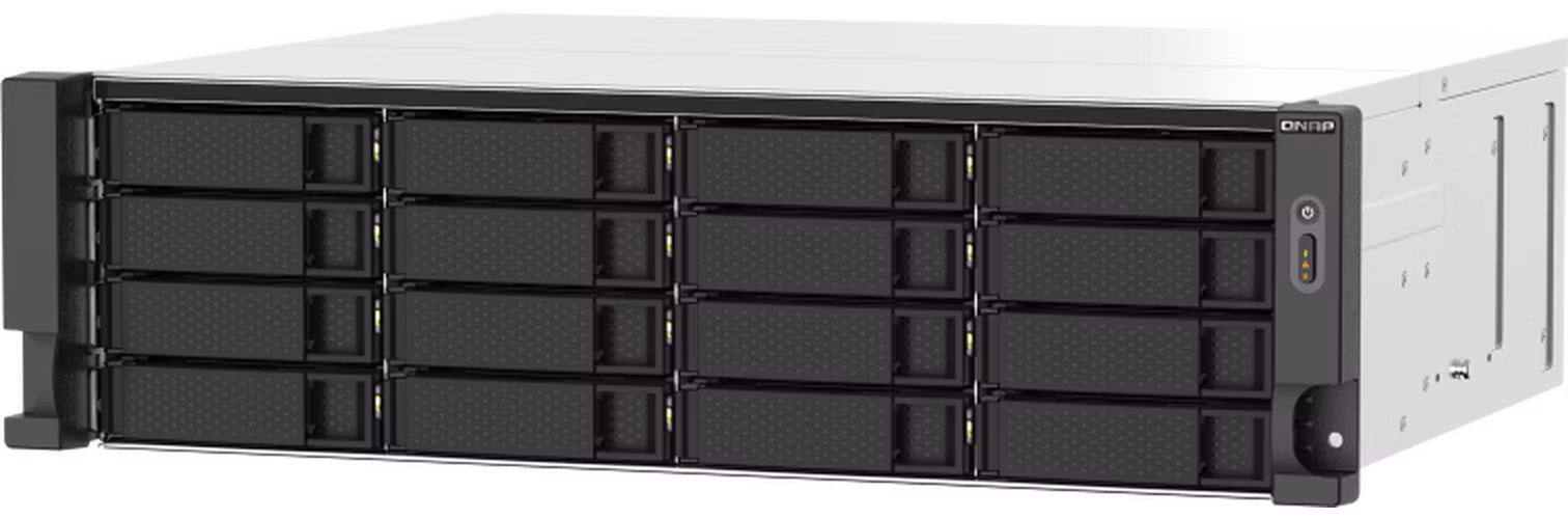 QNAP TS-1673AU-RP-16G (Ryzen V1500B 2,2GHz / 16GB RAM / 16x SATA / 2x 2,5GbE / 2x PCIe / 2x zdroj)