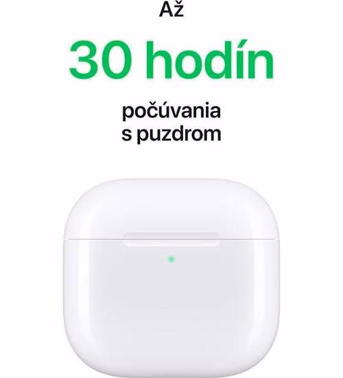 Apple AirPods (4. generácie) s aktívnym potlačením hluku *Renovovaný*