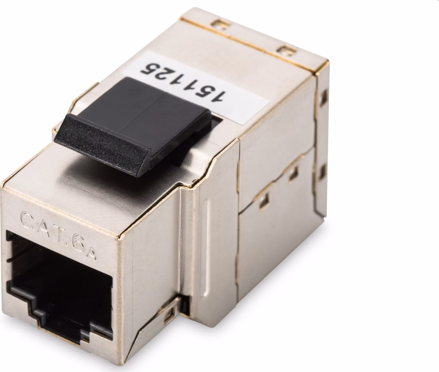 Digitus Modulární spojka CAT 6A, stíněná RJ45 až RJ45, připevnění na panel