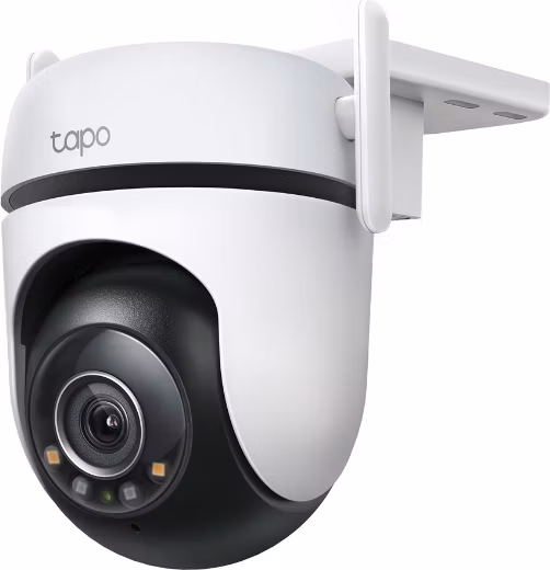 TP-Link Tapo C520WS - Venkovní Wi-Fi/LAN kamera s rozlišením 2k, rotace a sledování pohybu 360°, noční vidění, IP66