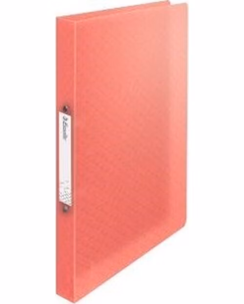 Esselte desky s 2kroužkovým mechanismem Colour'Breeze, korálová