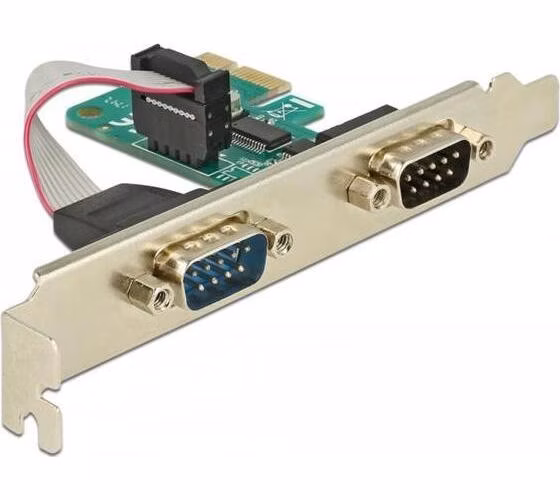 Delock PCI Express Card > 2 x Seriový RS-232