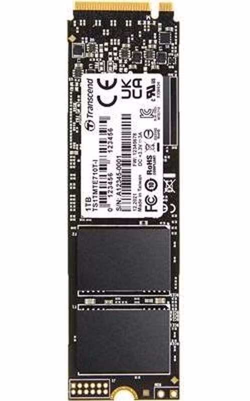 TRANSCEND MTE710T-I 1TB Industrial 3K P/E SSD disk M.2 2280 PCIe Gen4 x4 NVMe 1.4 M-Key (3D TLC), 3800MB/s R, 3200MB/s W