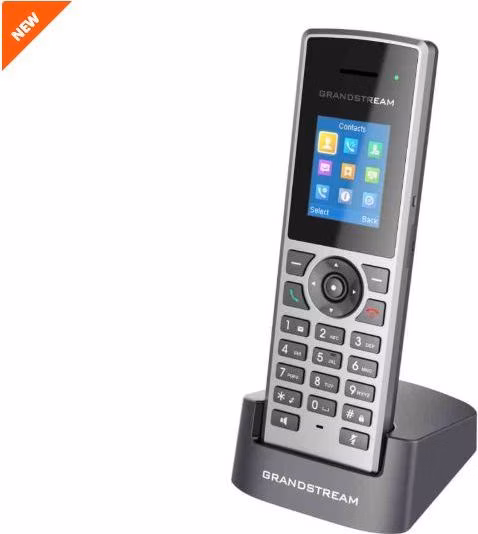 Grandstream DECT ručka DP722, 1,8" TFT bar. displej, 3.5mm jack, Micro-USB, 3cest. audiokonf.