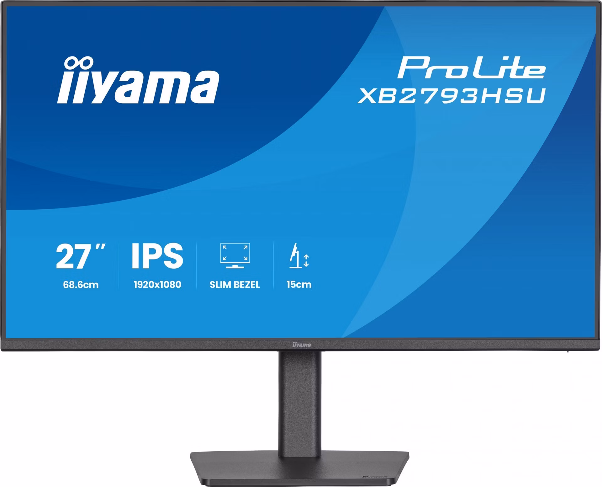 iiyama ProLite/XB2793HSU-B1/27"/IPS/FHD/120Hz/1ms/Čierna/3R