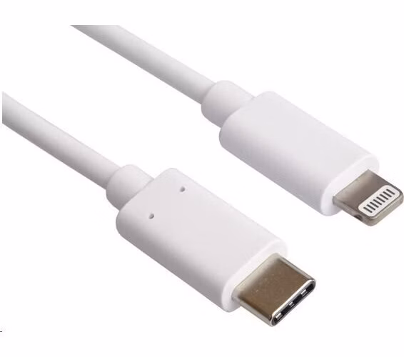 PREMIUMCORD Apple Lightning - USB-C™ USB nabíjací a dátový kábel MFi pre Apple iPhone/iPad, 1 m