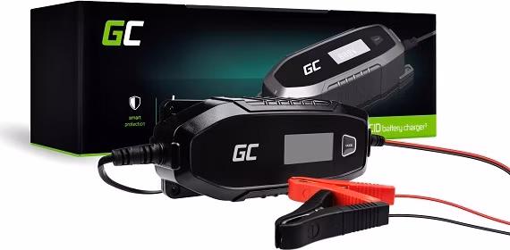 Green Cell Nabíječka pro AGM, gelové a olověné baterie 6V / 12V (4A)
