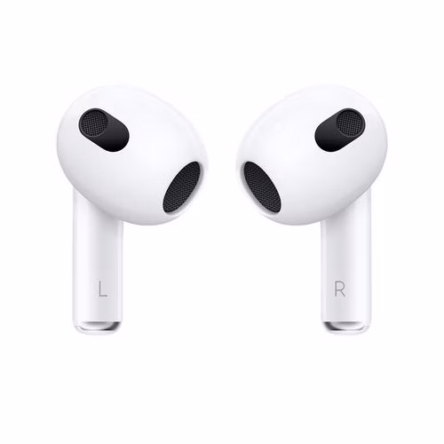 Apple AirPods (3. generácie) s Lightning nabíjacím puzdrom *Renovovaný*