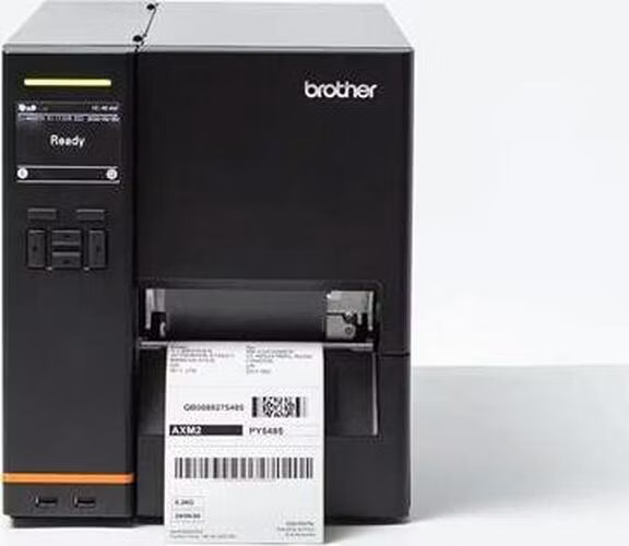 Brother TJ-4520TN (průmyslová termální tiskárna štítků,dotyk.displej,203 dpi, max šířka 104mm), USB, RS232, LAN, 128MB