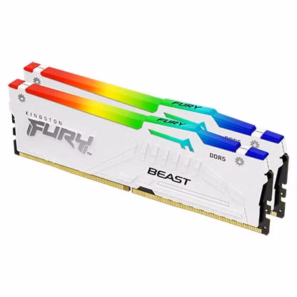 KINGSTON FURY Beast White RGB EXPO 64GB DDR5 6000MT/s / CL36 / DIMM / Kit 2x 32GB