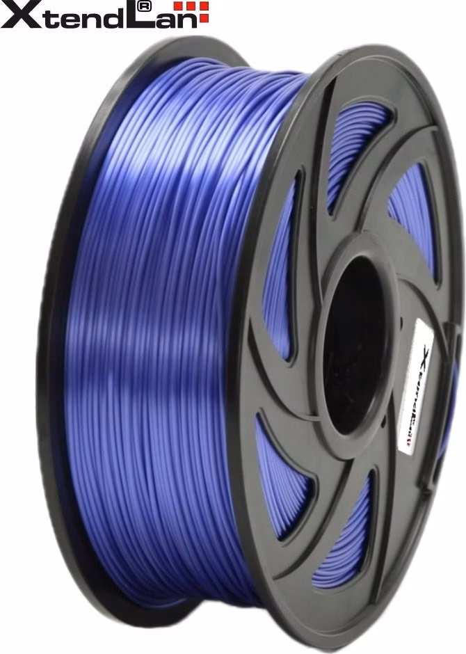 XtendLAN PLA filament 1,75mm lesklý fialový 1kg